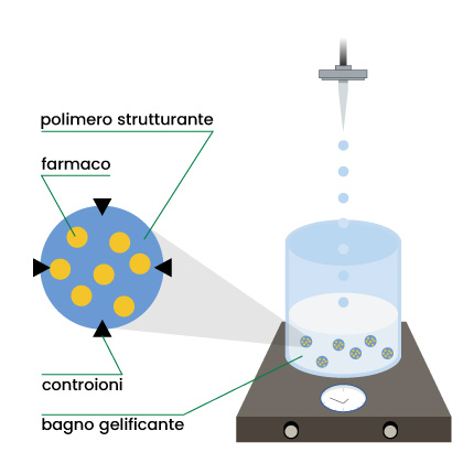 Gelazione ionotropica